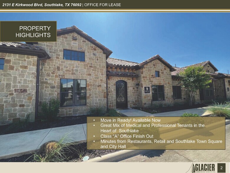 2131 E Kirkwood Blvd, Southlake, TX à louer - Photo de l’immeuble – Image 2 sur 32