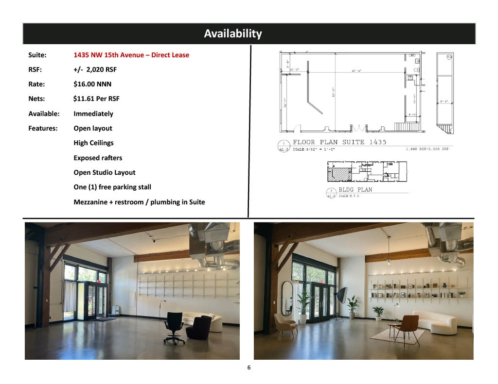 1627 NW 14th Ave, Portland, OR à louer Photo intérieure– Image 1 sur 1