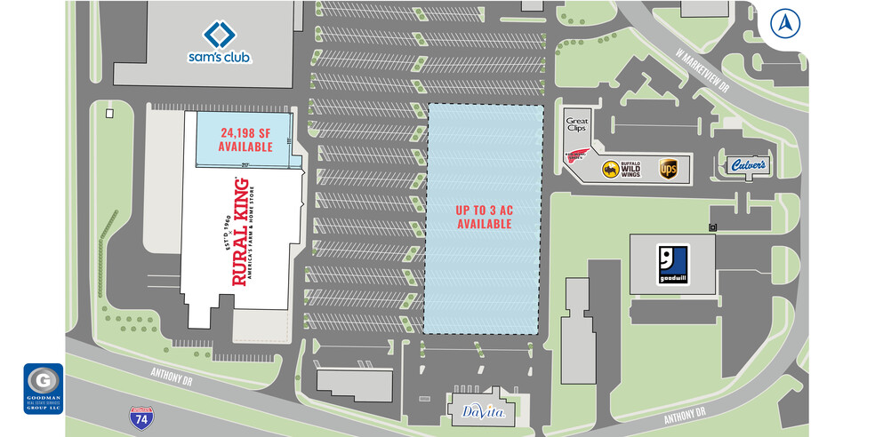 Marketview Dr, Champaign, IL à louer - Plan de site – Image 3 sur 3
