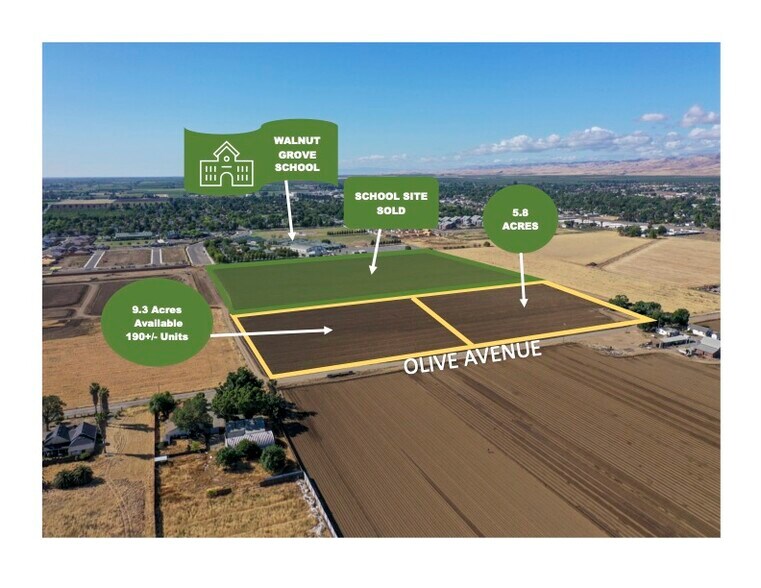 342 Olive Ave, Patterson, CA à vendre - Photo de l’immeuble – Image 1 sur 4