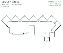 2601-2603 Main St, Irvine, CA à louer Plan d’étage– Image 1 sur 1