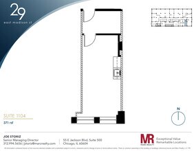 29 E Madison St, Chicago, IL à louer Plan d’étage– Image 1 sur 1