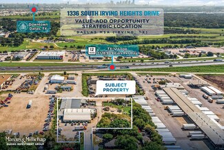Plus de détails pour 1336 S Irving Heights Dr, Irving, TX - Industriel/Logistique à vendre