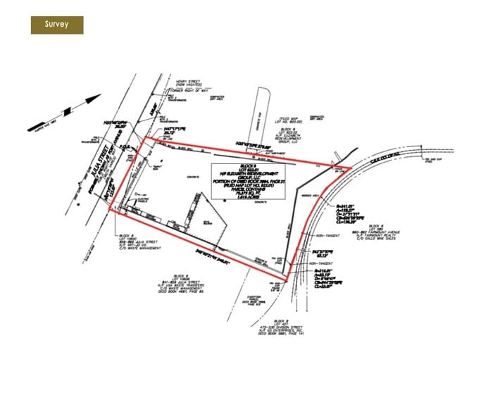 869-871 Julia St, Elizabeth, NJ à louer - Plan de site – Image 2 sur 3