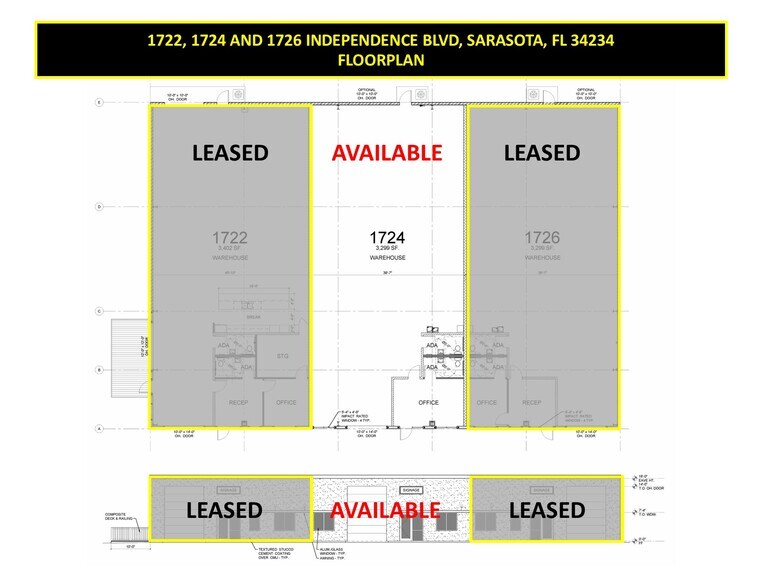 1722 Independence Blvd, Sarasota, FL à louer - Photo de l’immeuble – Image 1 sur 2