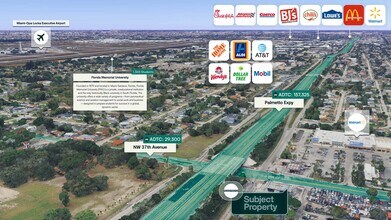 3695 NW 167th St, Opa-locka, FL - Vue aérienne vue de carte