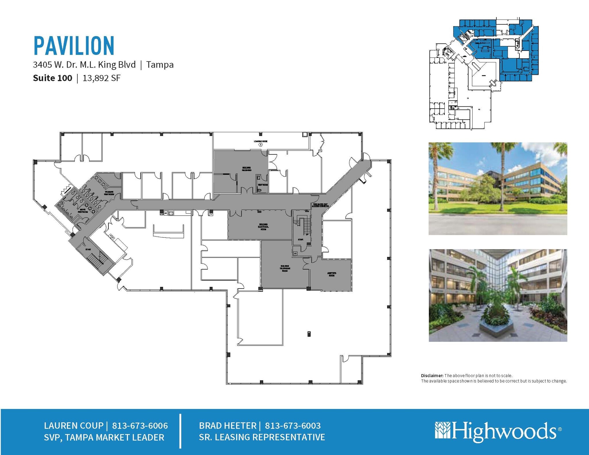 3405 W Martin Luther King Blvd, Tampa, FL à louer Plan d’étage– Image 1 sur 1
