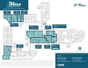 1930 S Alma School Rd, Mesa, AZ à louer Plan d’étage– Image 2 sur 14