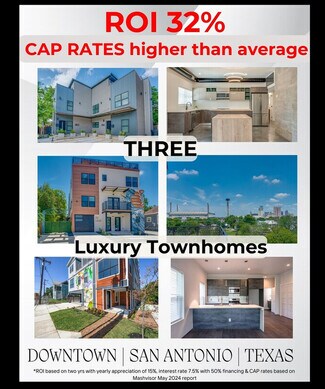 Plus de détails pour Luxury Townhome Portfolio - 3 Properties – Logement à vendre, San Antonio, TX