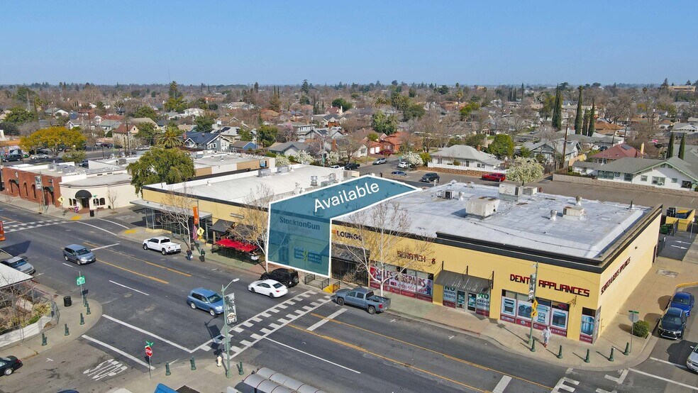 1700-1744 Pacific Ave, Stockton, CA à louer - Photo de l’immeuble – Image 1 sur 9