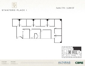 8055 E Tufts Ave, Denver, CO à louer Plan d’étage– Image 1 sur 1
