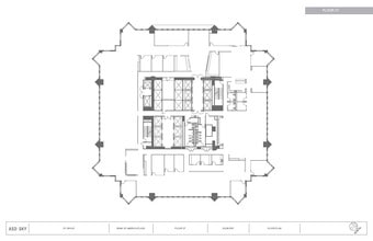 600 Peachtree St NE, Atlanta, GA à louer Plan d’étage– Image 1 sur 1