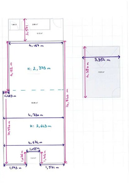 Local commercial dans Valence à louer - Plan d’étage – Image 2 sur 2