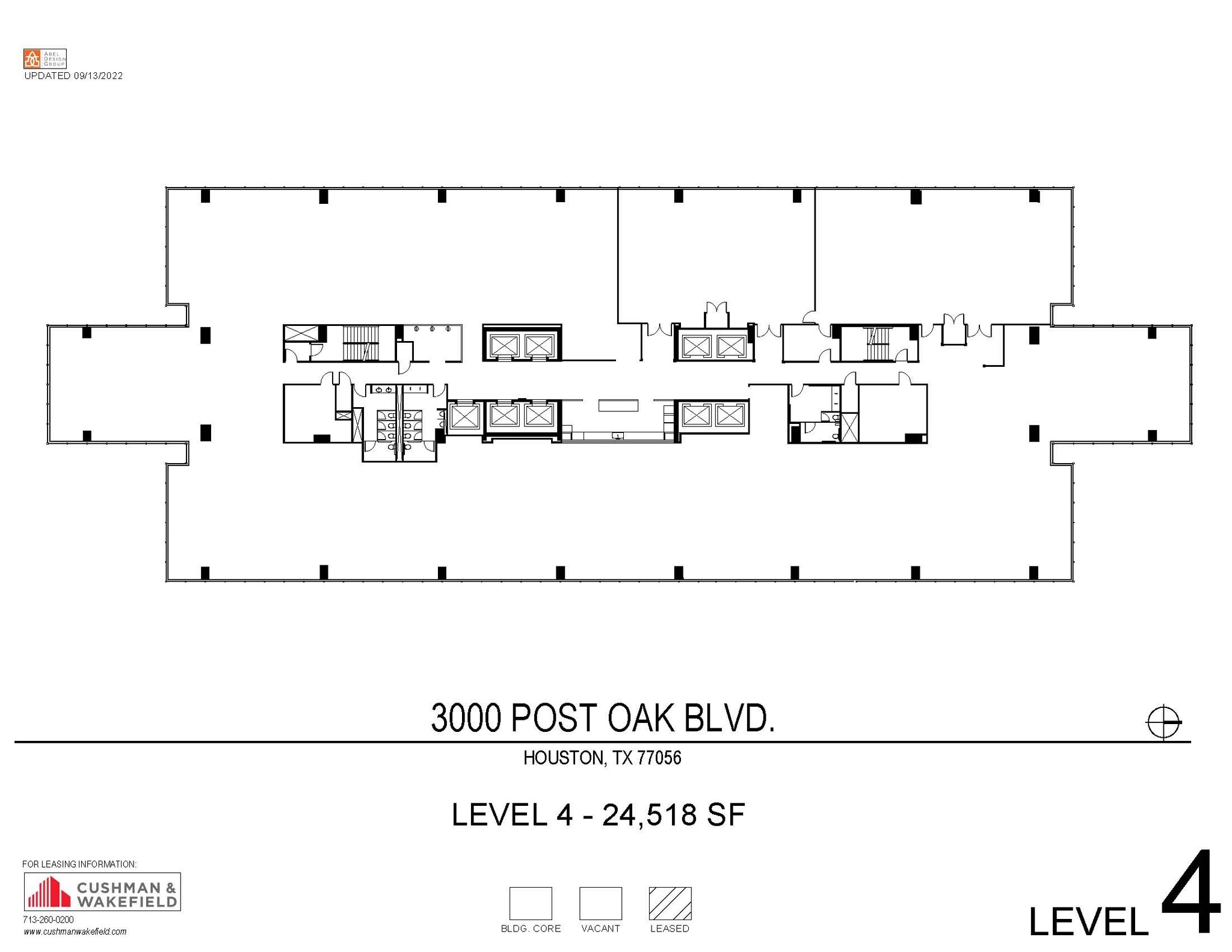 3000 Post Oak Blvd, Houston, TX à louer Plan d’étage– Image 1 sur 1