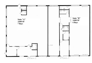 1301-1307 S Woodland Blvd, Deland, FL à louer Plan d’étage– Image 2 sur 2