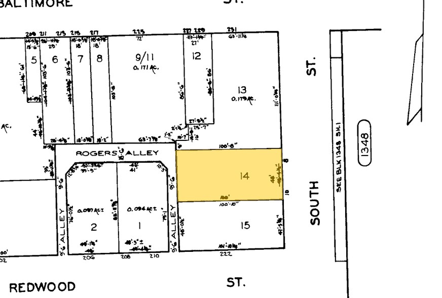 8-10 South St, Baltimore, MD à louer - Plan cadastral – Image 3 sur 11