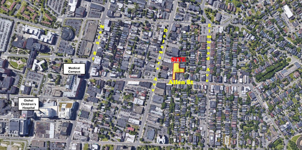 138 Allen St, Buffalo, NY à louer - Aérien – Image 2 sur 2