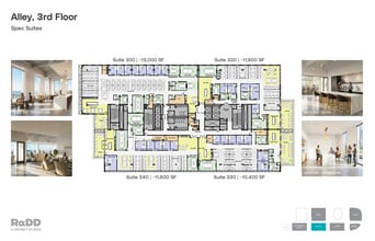 937 N Harbor Dr, San Diego, CA à louer Plan d’étage– Image 2 sur 2
