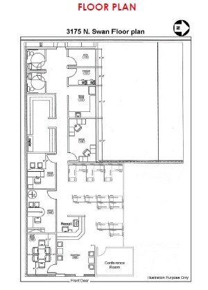 3175 N Swan Rd, Tucson, AZ à louer - Plan d’étage – Image 3 sur 4