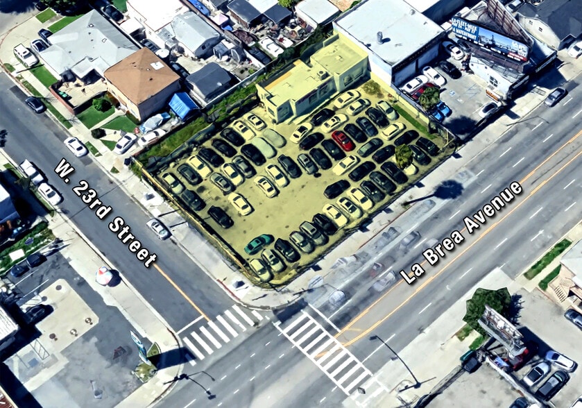 2315-2319 S La Brea Ave, Los Angeles, CA à louer - Aérien – Image 2 sur 2