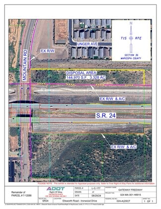 Plus de détails pour 6361 Mountain Rd, Mesa, AZ - Terrain à vendre