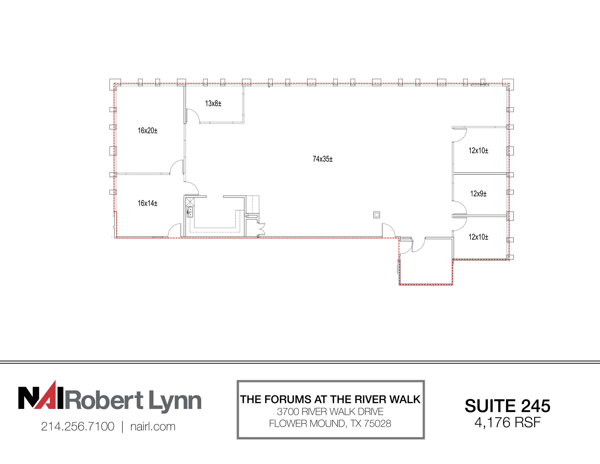3700 River Walk Dr, Flower Mound, TX à louer Plan d’étage– Image 1 sur 1