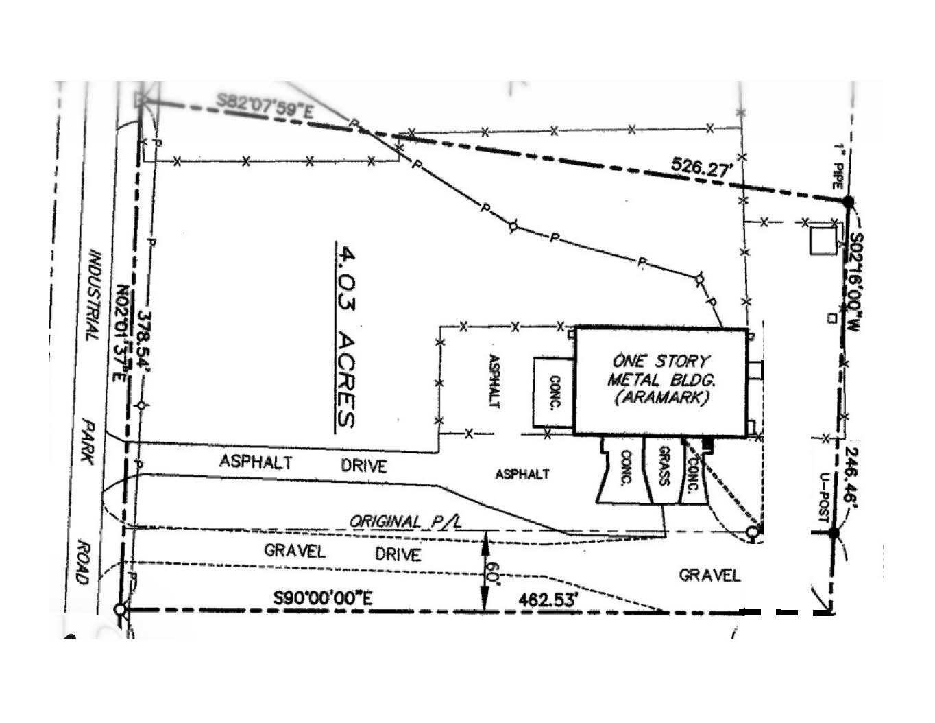 628 Industrial Park Rd, Roberta, GA à louer Plan cadastral– Image 1 sur 12