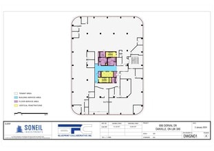 700 Dorval Dr, Oakville, ON à louer Plan de site– Image 1 sur 24