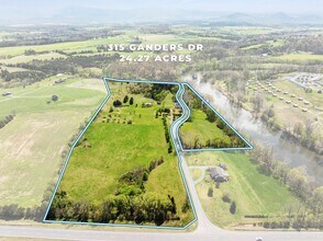 315 Ganders Dr, Luray, VA - Vue aérienne vue de carte