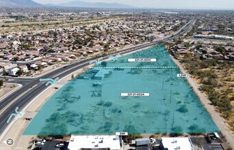 8501 N Silverbell Rd, Marana, AZ - Vue aérienne  vue de carte
