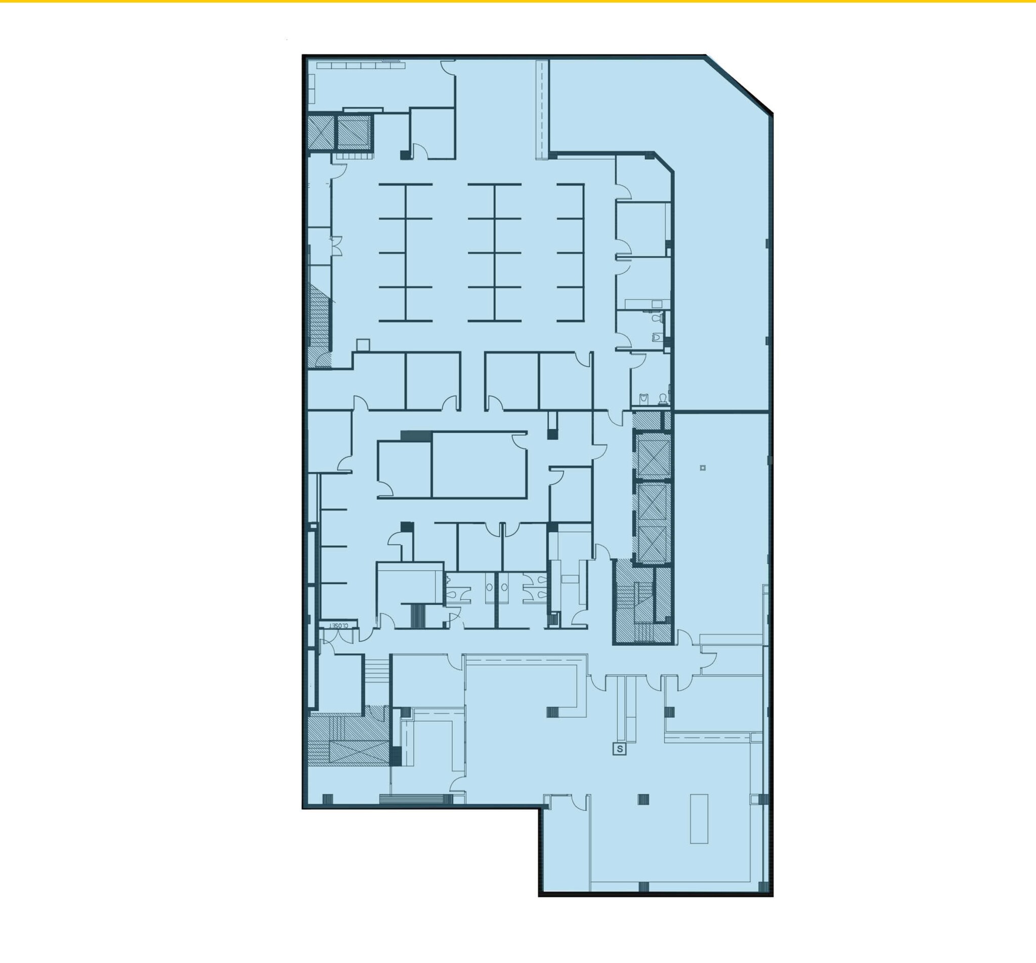 1750 K St NW, Washington, DC à louer Plan d’étage– Image 1 sur 1