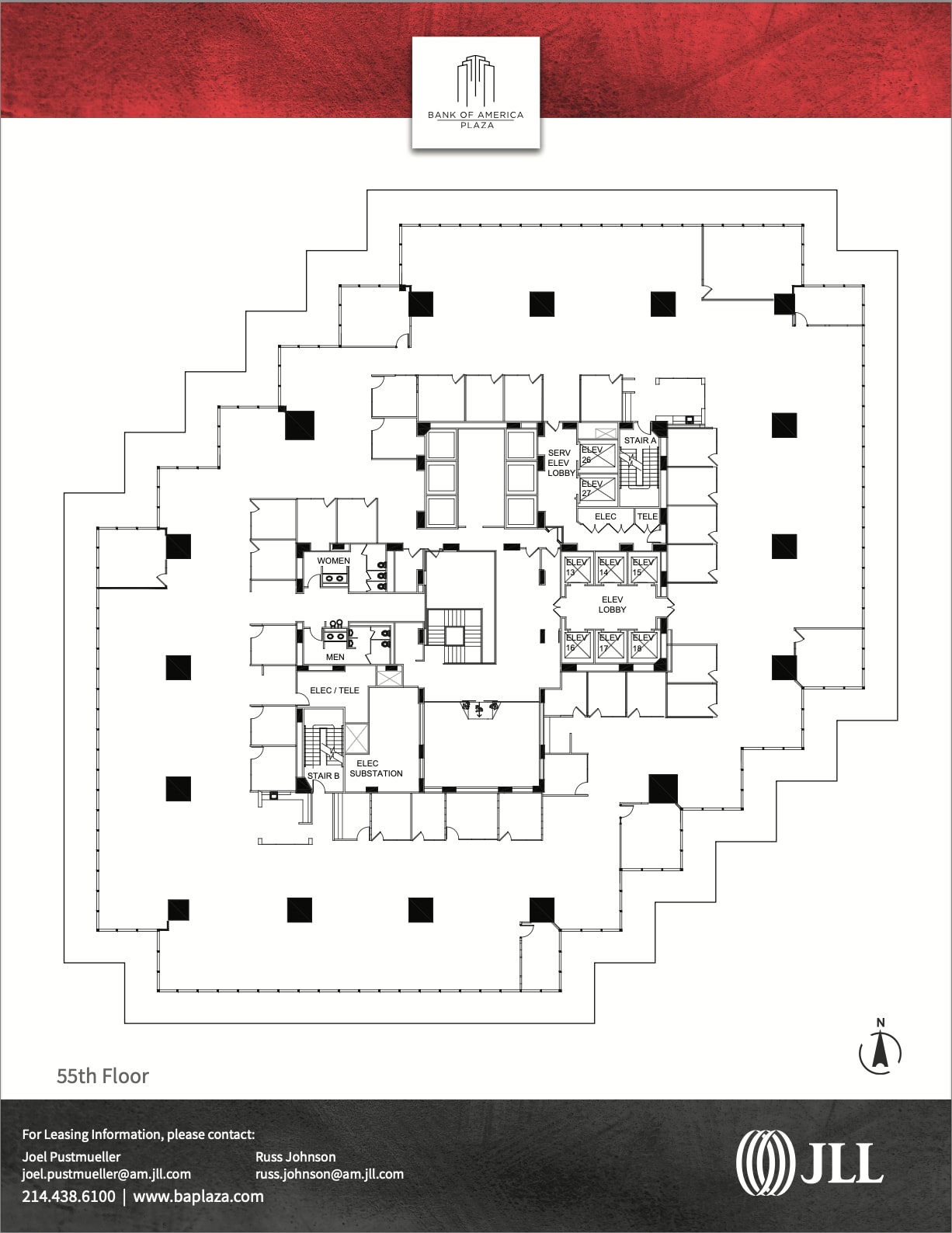 901 Main St, Dallas, TX à louer Plan d’étage– Image 1 sur 1