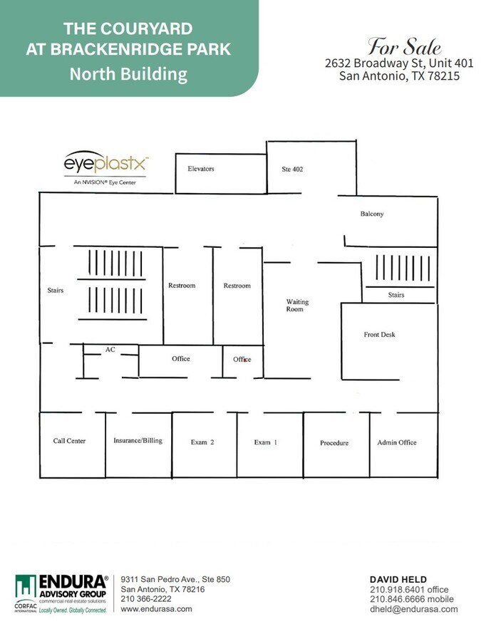 2632 Broadway St, San Antonio, TX 78215 - Lot 401 - - Plan d’étage - Image 1 of 7