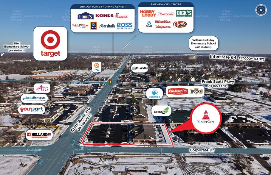 1 Corporate Dr, Swansea, IL à vendre - Aérien – Image 2 sur 7