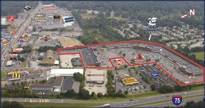 1001 Market St, Dalton, GA - Vue aérienne vue de carte - Image1