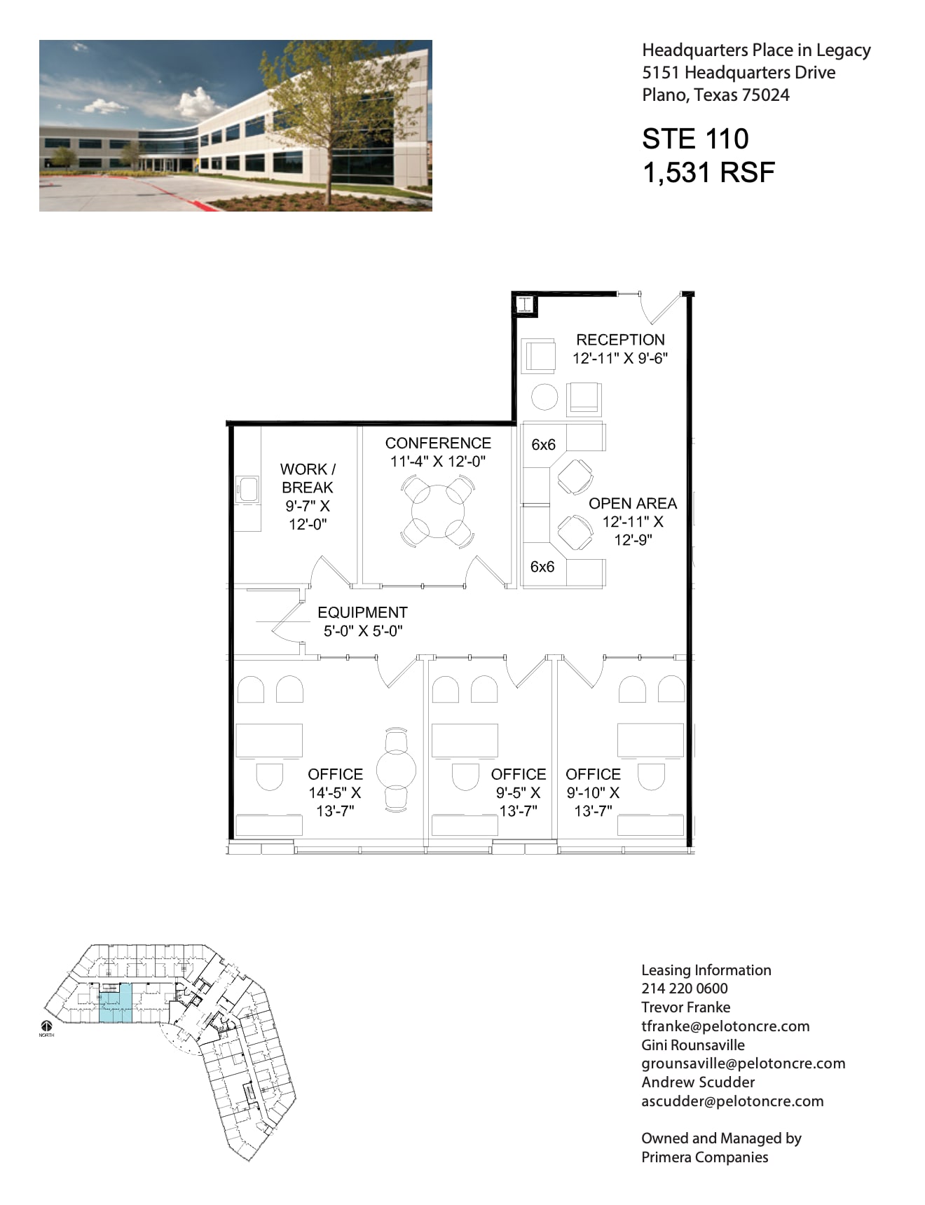 8560 Belleview Dr, Plano, TX à louer Plan d’étage– Image 1 sur 1
