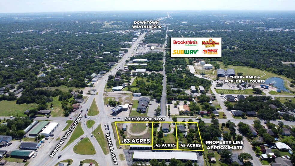 202 S Bowie Dr, Weatherford, TX à vendre - Photo de l’immeuble – Image 3 sur 5