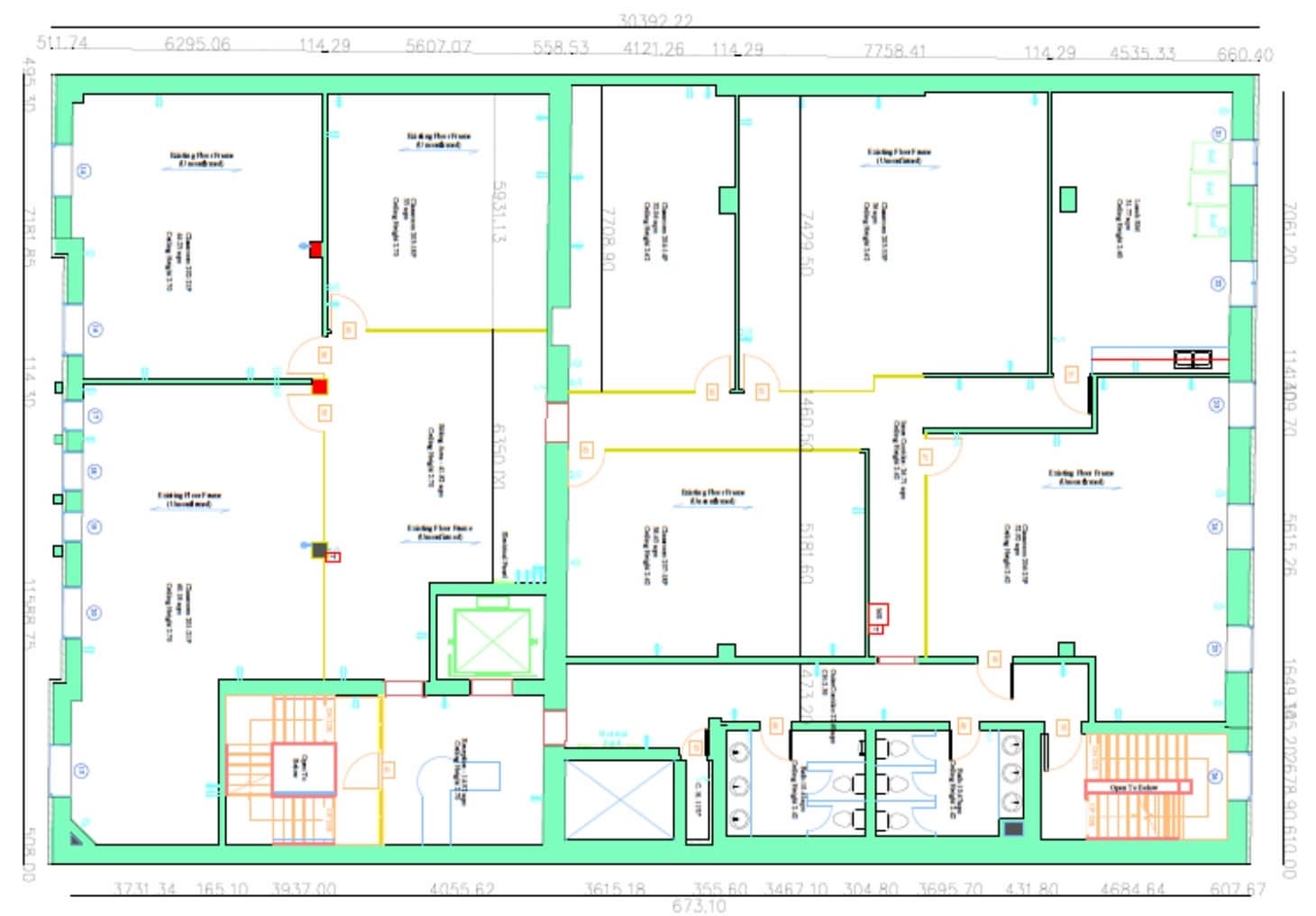 22 College St, Toronto, ON à louer Plan d’étage– Image 1 sur 15