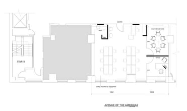 57 W 57th St, New York, NY à louer Plan d’étage– Image 1 sur 1