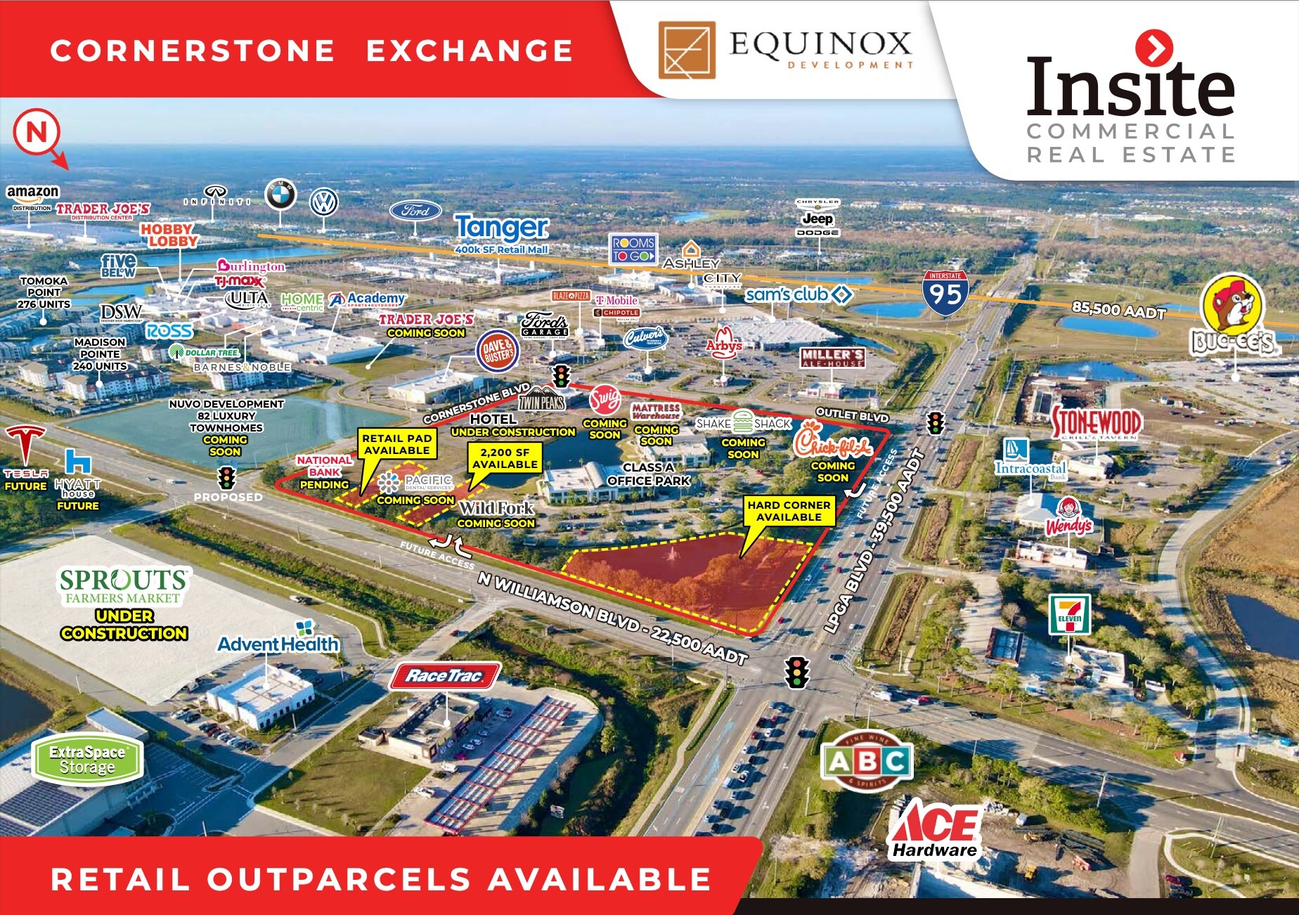 1540 Cornerstone Blvd, Daytona Beach, FL à louer Aérien– Image 1 sur 5