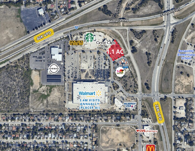 8526 Interstate 35, San Antonio, TX à vendre Photo principale– Image 1 sur 2