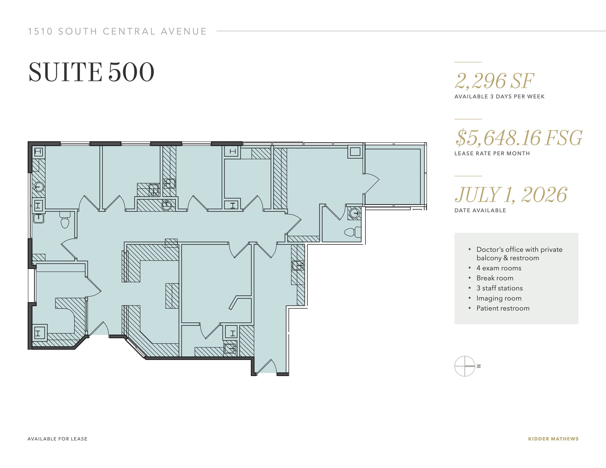 1510 S Central Ave, Glendale, CA à louer Plan d’étage– Image 1 sur 1