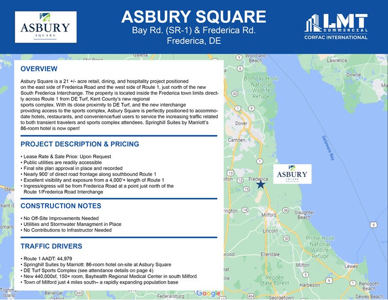 Asbury Sq, Frederica, DE à louer - Photo de l’immeuble – Image 2 sur 6