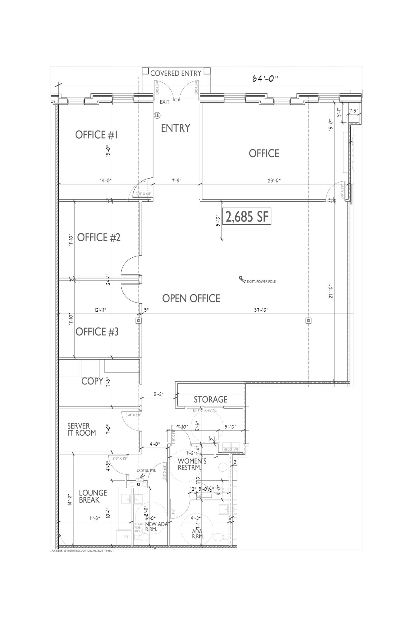 265 Clyde Morris Blvd, Ormond Beach, FL à louer Plan de site– Image 1 sur 1