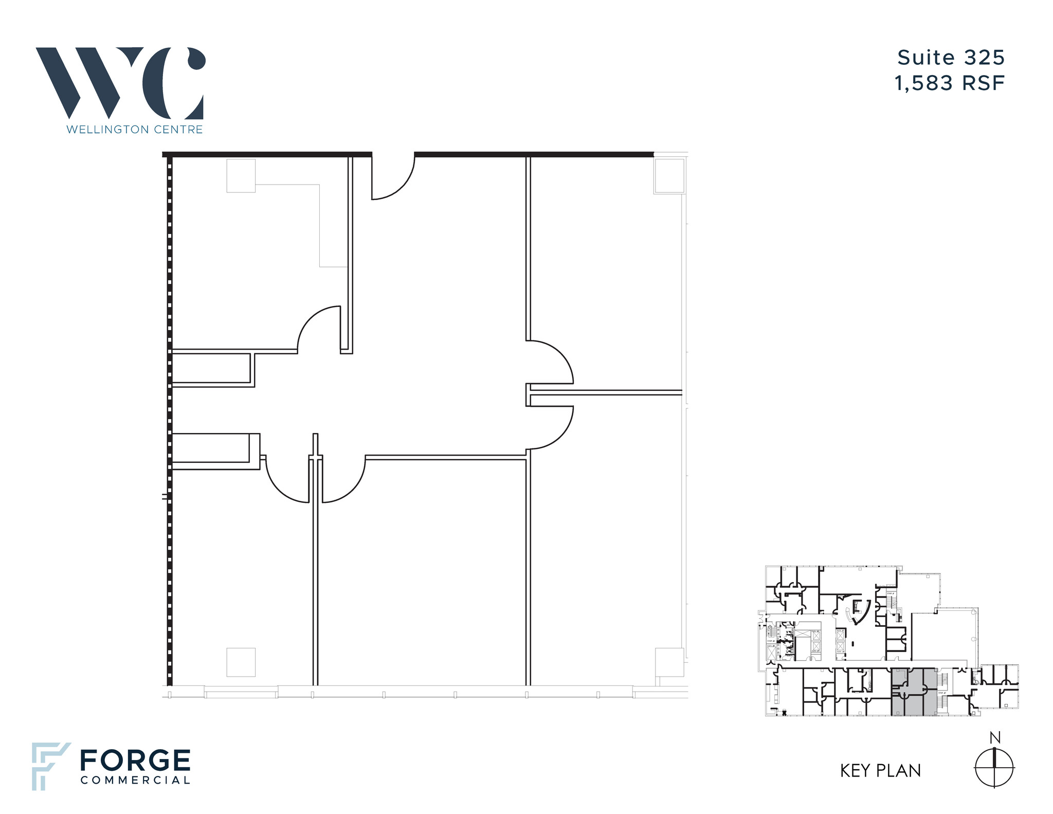 14643 N Dallas Pky, Dallas, TX à louer Plan d’étage– Image 1 sur 1