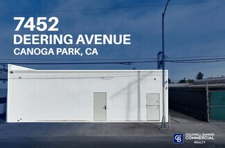Plus de détails pour 7452 Deering Ave, Canoga Park, CA - Industriel/Logistique à louer