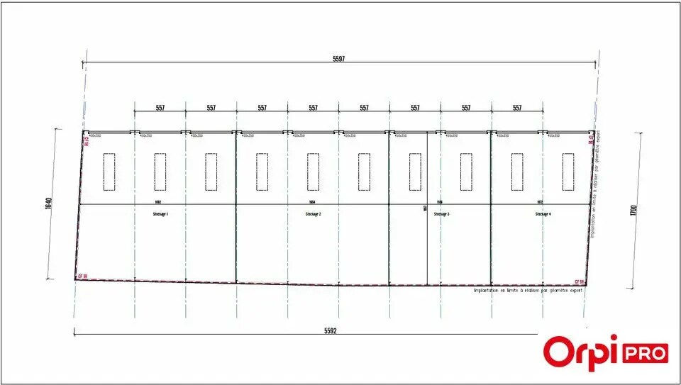 Local d’activités dans Trémuson à louer - Plan d’étage – Image 2 sur 3