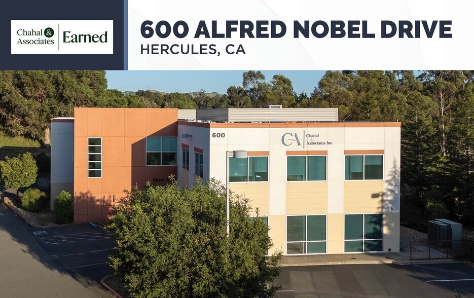 600 Alfred Nobel Dr, Hercules, CA à vendre - Photo principale – Image 1 sur 8