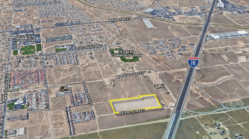 Verde Street, Hesperia, CA à vendre - Photo de l’immeuble – Image 1 sur 3
