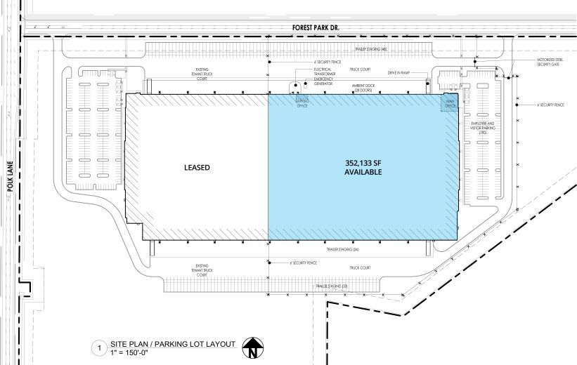12121 Forest Park Dr, Olive Branch, MS à louer - Plan de site – Image 3 sur 3
